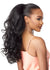 IWD3 Long Curly Half Wig Sensationnel UK Sleek Ponytail